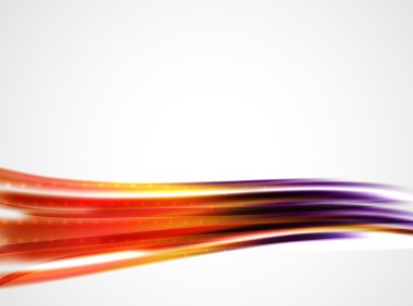 Parlak metalik dalga perde. Arka plan