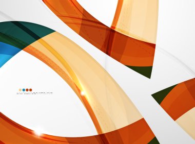 Pürüzsüz dalga satır arka plan