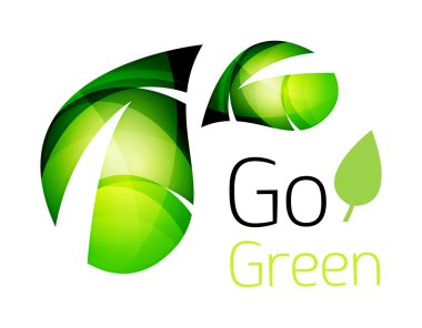 soyut yaprak simgesi