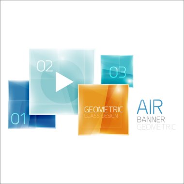 İş kare geometrik diyagramı