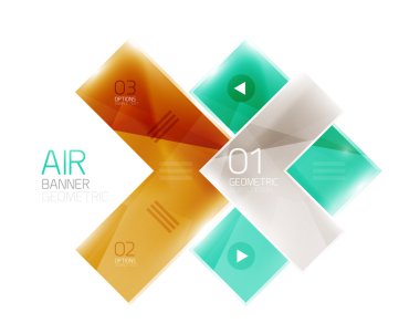 Ok iş Infographic şablonu