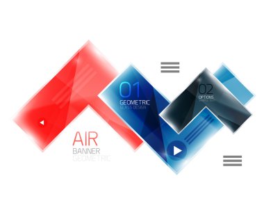 Ok iş Infographic şablonu