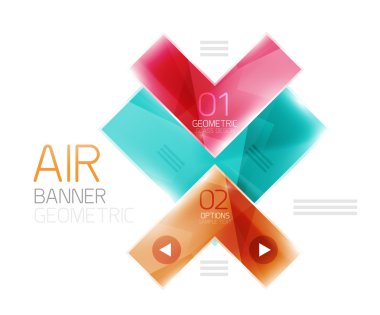 Ok iş Infographic şablonu