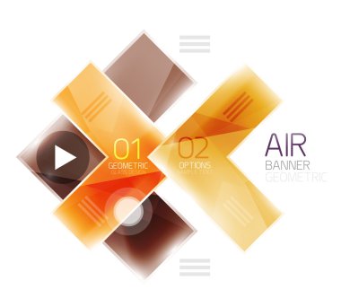 Ok iş Infographic şablonu