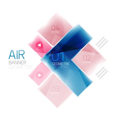 Parlak renk gerçekçi okları