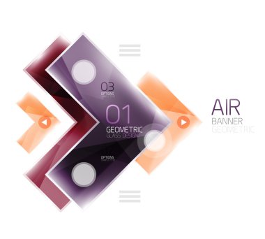 Ok iş Infographic şablonu