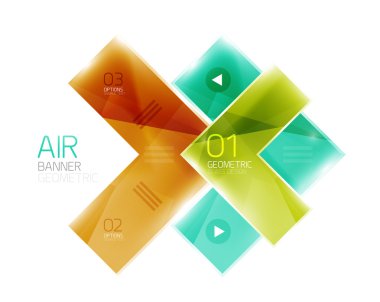 Ok iş Infographic şablonu