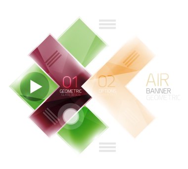 Cam ok tasarım şablonu