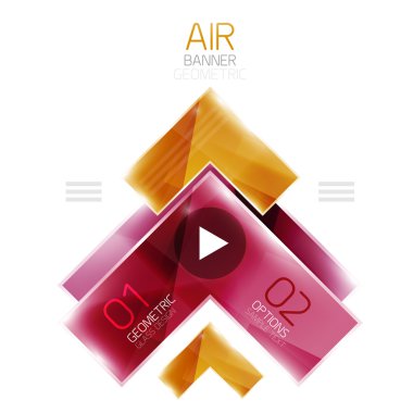 Cam ok tasarım şablonu