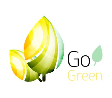 soyut yaprak simgesi