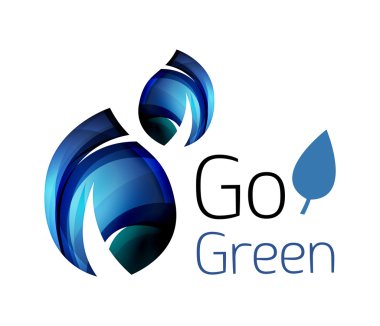 soyut yaprak simgesi