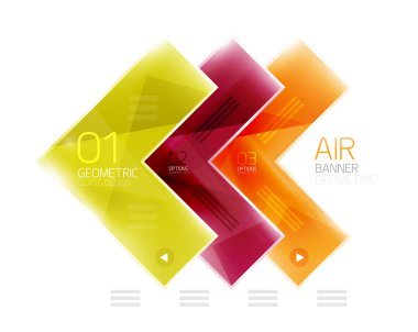 Cam ok tasarım şablonu