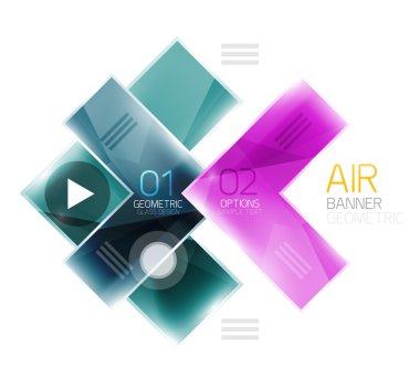 Cam ok tasarım şablonu