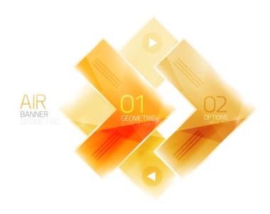 Parlak renk gerçekçi okları