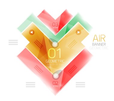 Cam ok tasarım şablonu