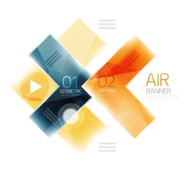 Parlak renk gerçekçi okları