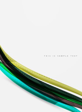 Pürüzsüz dalga satır arka plan