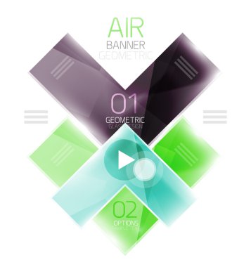 Cam ok tasarım şablonu