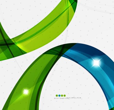 Pürüzsüz dalga satır arka plan