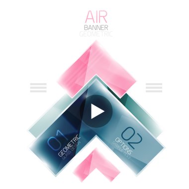 Cam ok tasarım şablonu