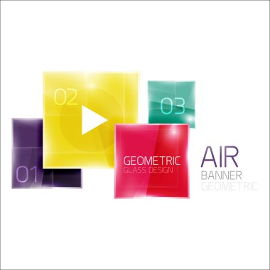 İş kare geometrik diyagramı