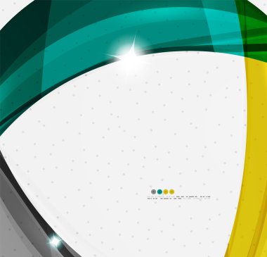 Yaprak şekli dalga arka plan