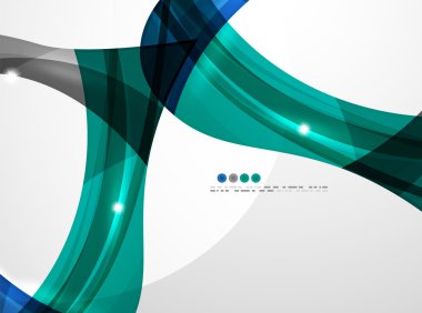 Yaprak şekli dalga arka plan