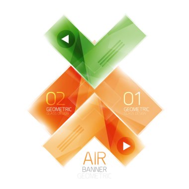 Parlak renk gerçekçi okları