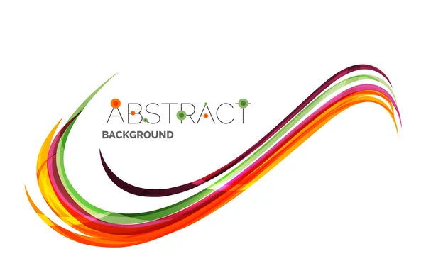 Abstract line background — Stock Vector