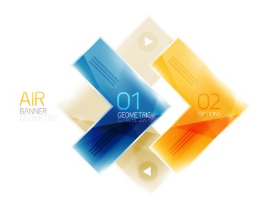 Ok iş Infographic şablonu