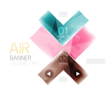 Ok iş Infographic şablonu