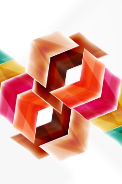 Parlak ok duvar kağıdı