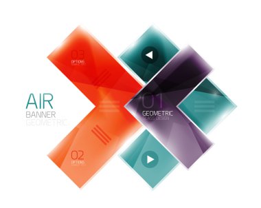 Parlak renk gerçekçi okları