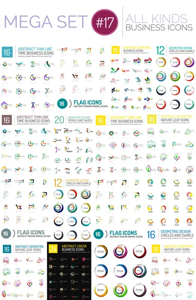 Logotipo mega coleção —  Vetores de Stock