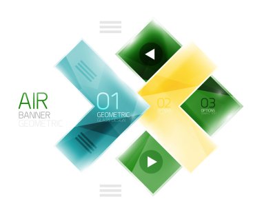 Cam ok tasarım şablonu