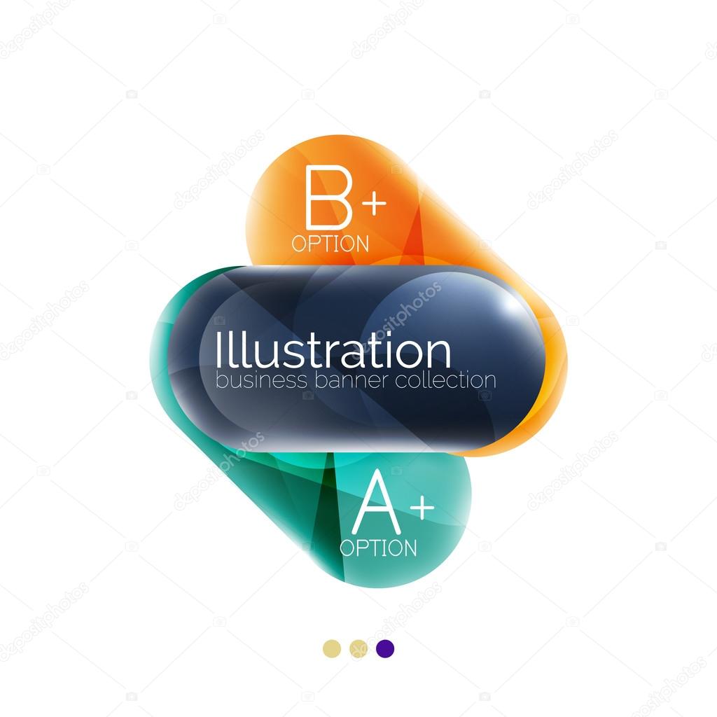 Capsule business option infographics Stock Vector Image by ©akomov