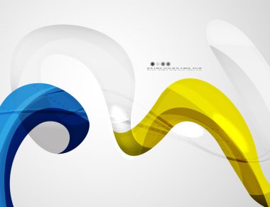 Dalga ışık arka plan