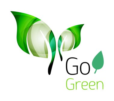 soyut yaprak simgesi