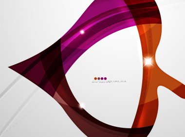 Yaprak şekli dalga arka plan