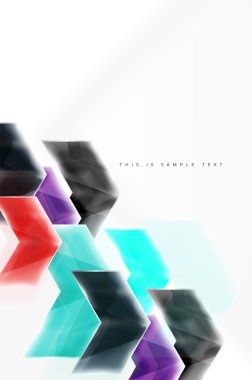 Parlak ok duvar kağıdı