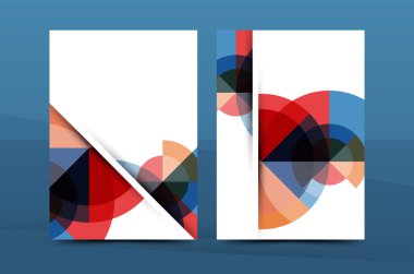 Yıllık rapor A4 sayfa kapak