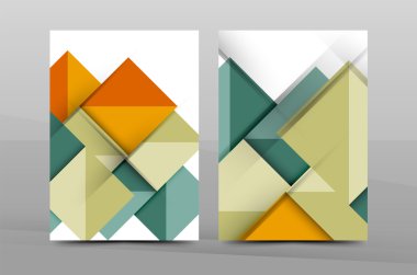 Geometrik soyut arkaplan