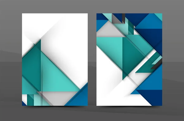 Geometrische abstracte achtergrond — Stockvector