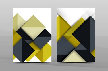 Geometrik soyut arkaplan