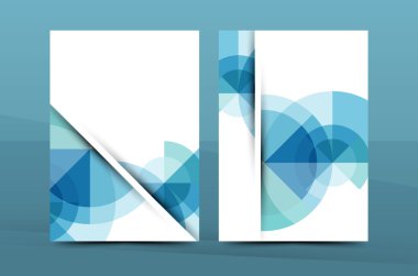 Yıllık rapor A4 sayfa kapak