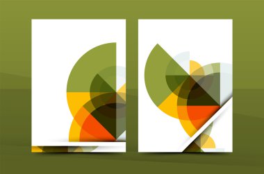 Yıllık rapor A4 sayfa kapak