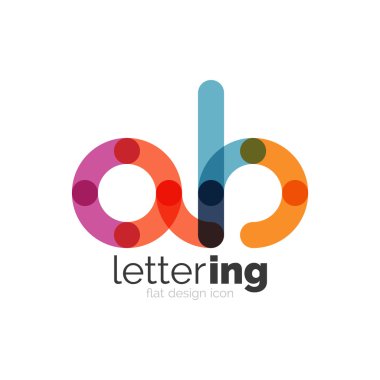 Mektup logo iş simge
