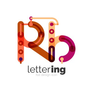 Mektup logo iş simge