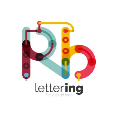 Mektup logo iş simge