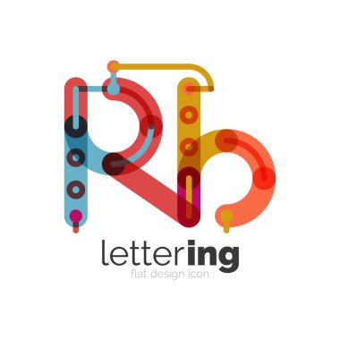 Mektup logo iş simge